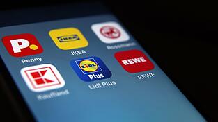 Die Bonus-Apps der Handelsketten werden von vielen Kunden genutzt. (Archivbild)