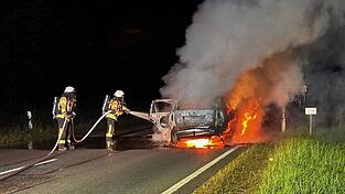 Wegen der L&ouml;scharbeiten war die B20 gesperrt.&nbsp;