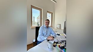 Andreas Dengler an seinem Arbeitsplatz Andreas Dengler an seinem Arbeitsplatz