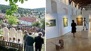 Beim Englmarisuchen ist in Sankt Englmar oft das ganze Dorf auf den Beinen. Die Gemeinschaft Bildender Künstler setzt sich in Straubing für eine aktive Kunstszene ein. Beide Initiativen wurden nun mit dem Bayerischen Heimatpreis ausgezeichnet. 