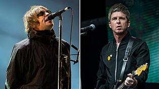 Die wiedervereinte Britpopband Oasis tut sich für einen Konzertfilm über ihre Comeback-Tour mit «Peaky Blinders»-Schöpfer Steven Knight zusammen. (Archivbild)