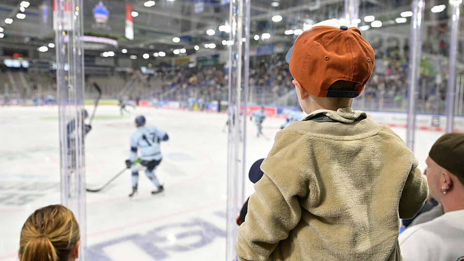 Einstimmung auf die neue Eishockey-Saison: Die Straubing Tigers beim Training.