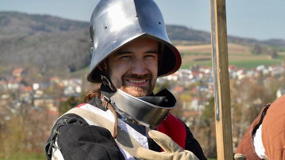 B&ouml;hm war bisher in den Fechtszenen des Festspiels zu sehen.