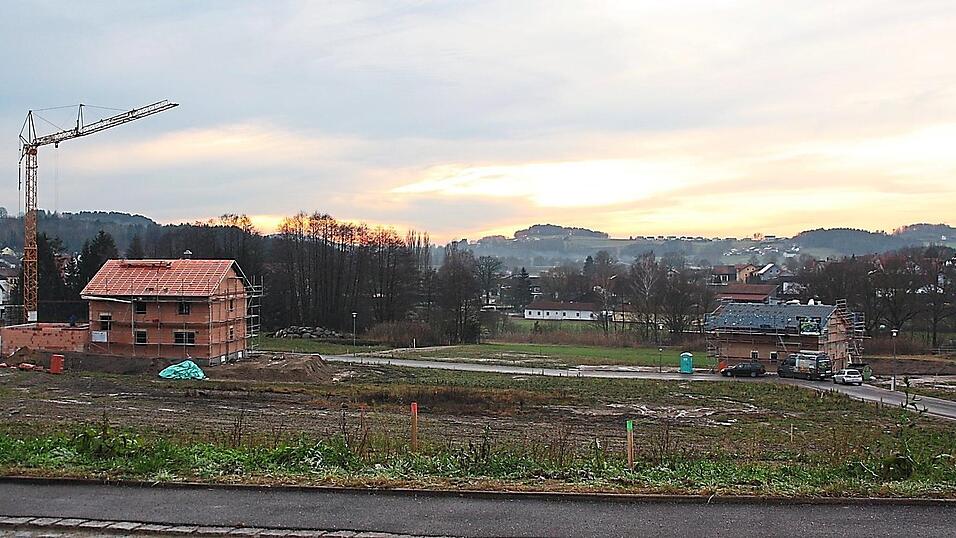 Fast alle Parzellen im Baugebiet Willmering-Ost sind mittlerweile verkauft.
