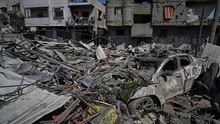 Die indirekten Gespräche über eine befristete Waffenruhe im Gaza-Krieg sind ins Stocken geraten.