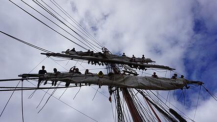 Klassenzimmer unter Segeln: Erlebnisse der Romy Stetter.