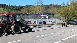 Der Maibaum wurde ausgel&ouml;st und zur&uuml;ckgebracht.