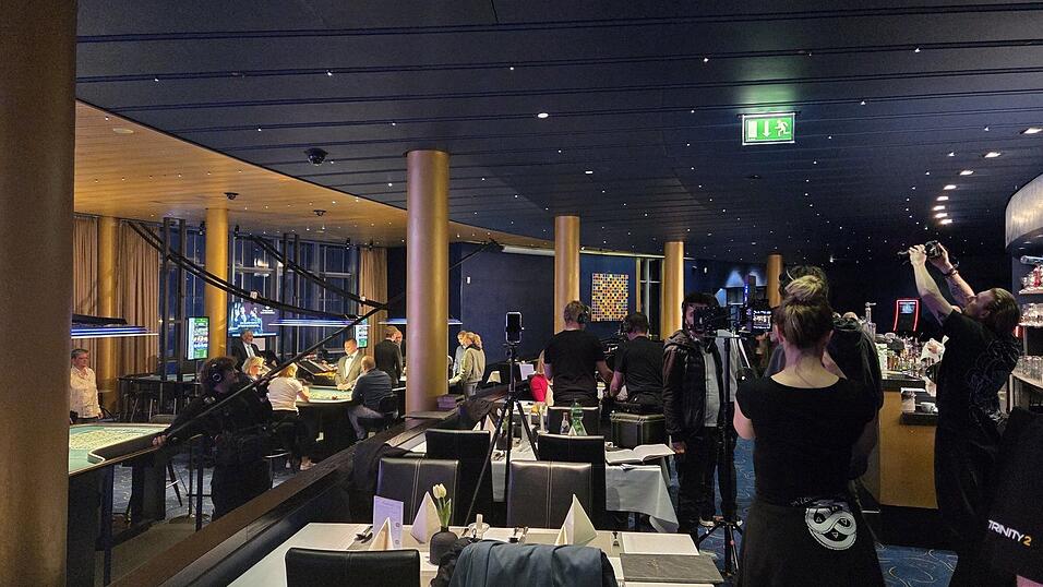 Filmdreh in der Spielbank Bad Kötzting Filmdreh in der Spielbank Bad Kötzting