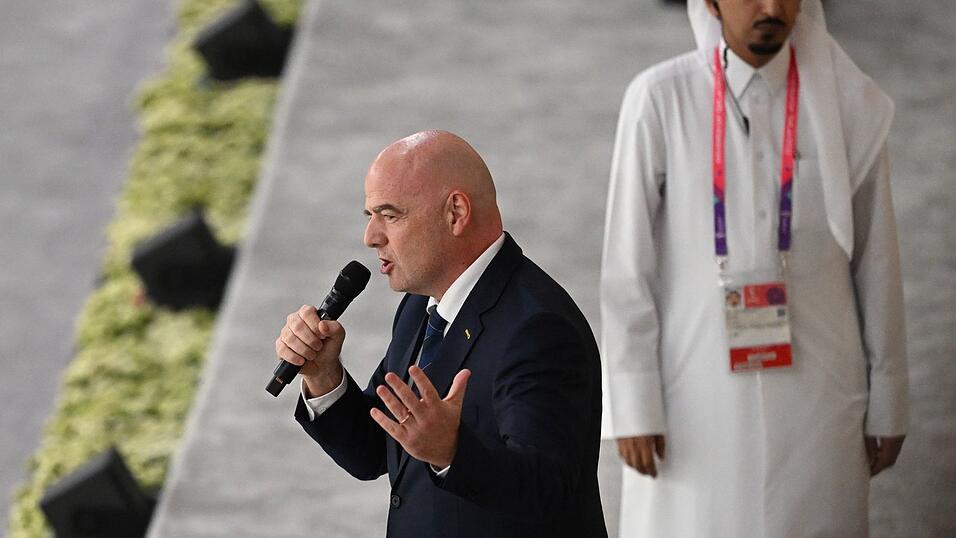 Wird er sich f&uuml;r Gehaltsobergrenzen einsetzen? FIFA-Pr&auml;sident Gianni Infantino.