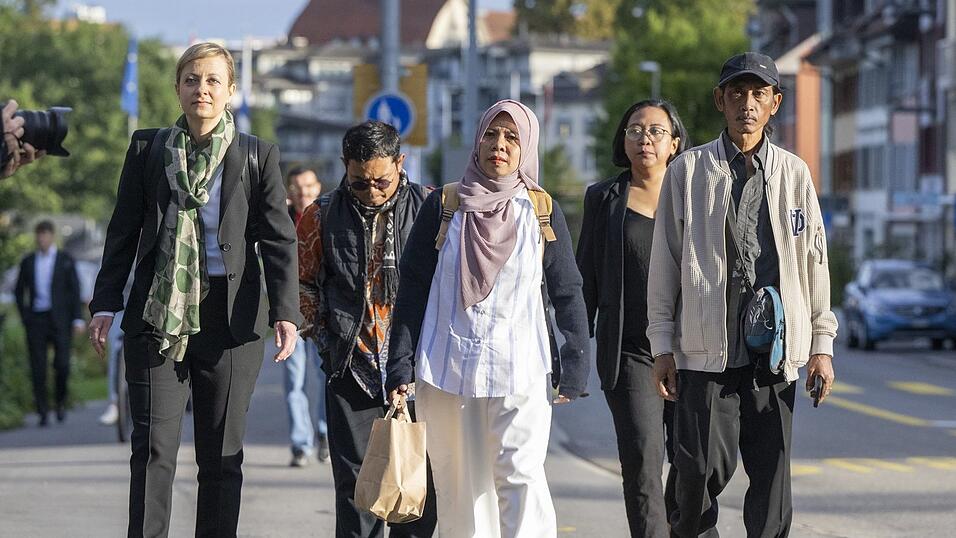 Zwei der Kl&auml;ger sprachen im September pers&ouml;nlich vor dem Schweizer Gericht. (Archivbild)
