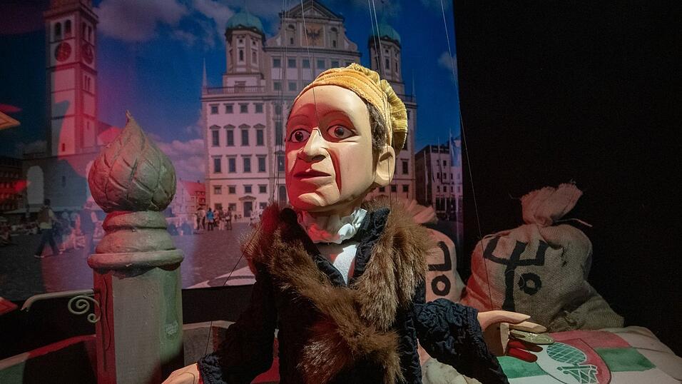 Auch das ber&uuml;hmte Marionettentheater Augsburger Puppenkiste hat Jakob Fugger als Darsteller am Faden im Repertoire. (Archivbild)