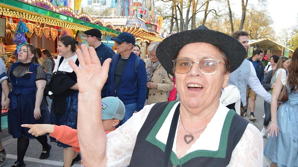 Viele Landshuter feierten am Freitag auf der Dult.&nbsp;