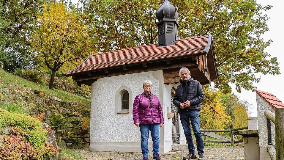 Die Kapelle ist der erste künstliche Bau auf dem Ameisberg gewesen.
