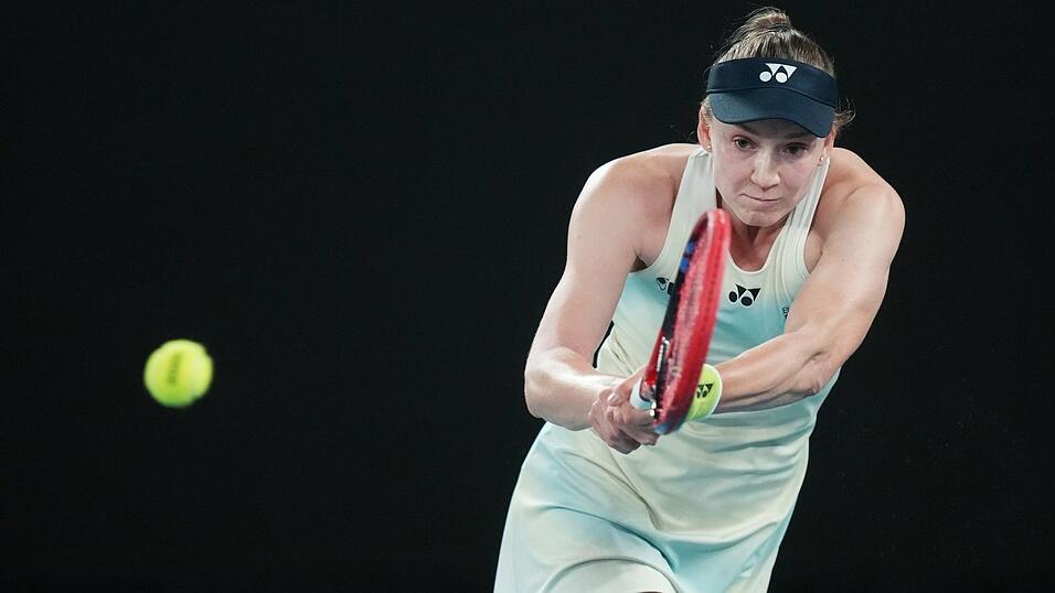 Jelena Rybakina holt in Melbourne ihren zweiten Grand-Slam-Titel.