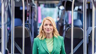 Evelyn Palla verantwortet bisher den Bereich Regionalverkehr. Bald wird sie die Spitze des Konzerns neu besetzen.