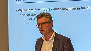 Er will erneut Bürgermeister werden: Hans Schmalhofer.
