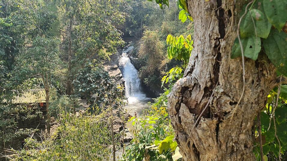 Die wunderschöne Natur im Norden Thailands.