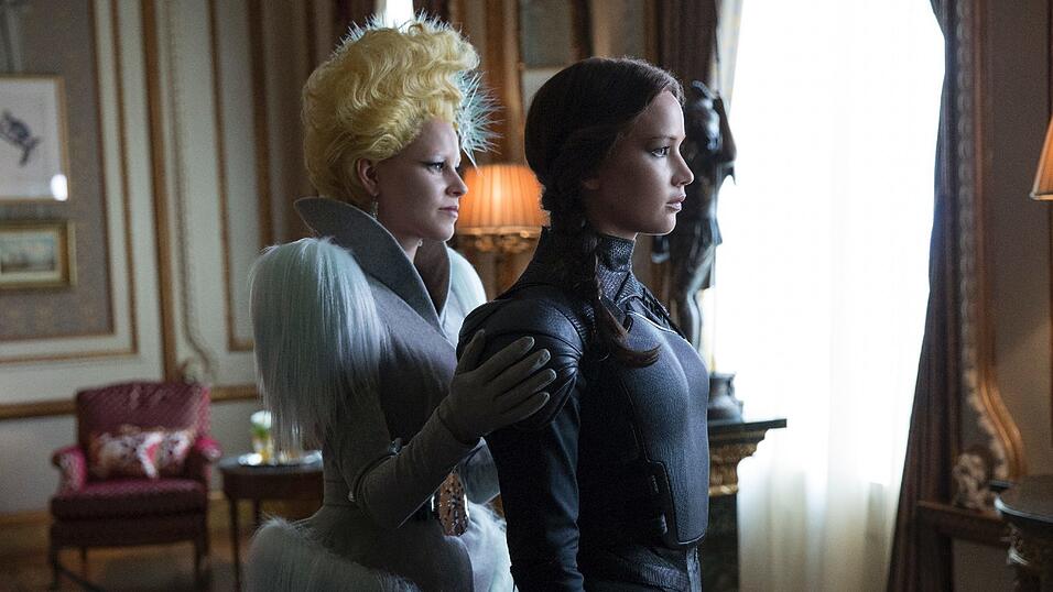 Das Bild zeigt eine Szene aus 'Tribute von Panem - Mockingjay 2'.