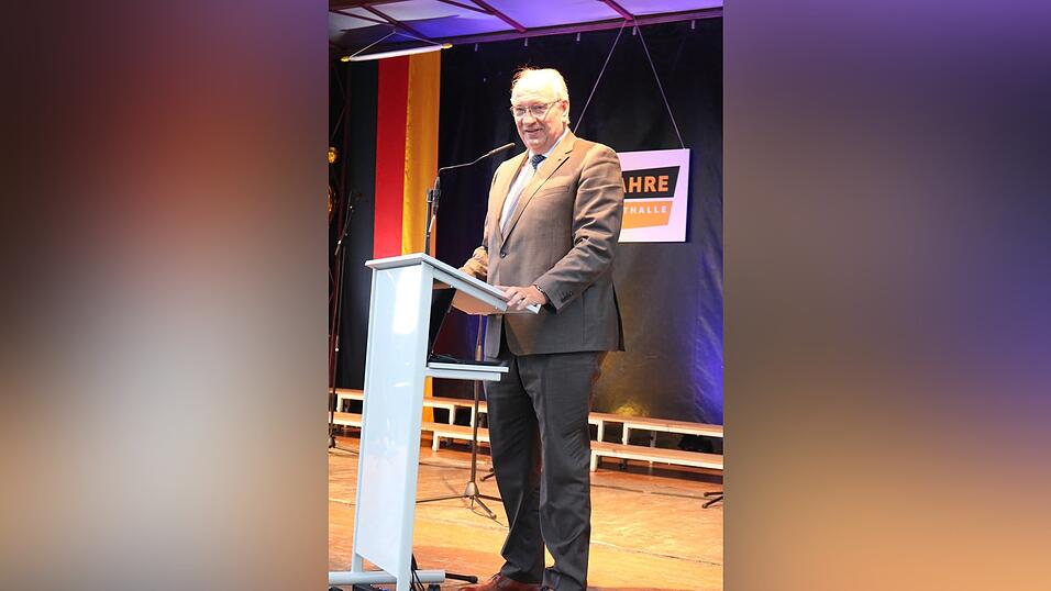 Landrat Franz L&ouml;ffler