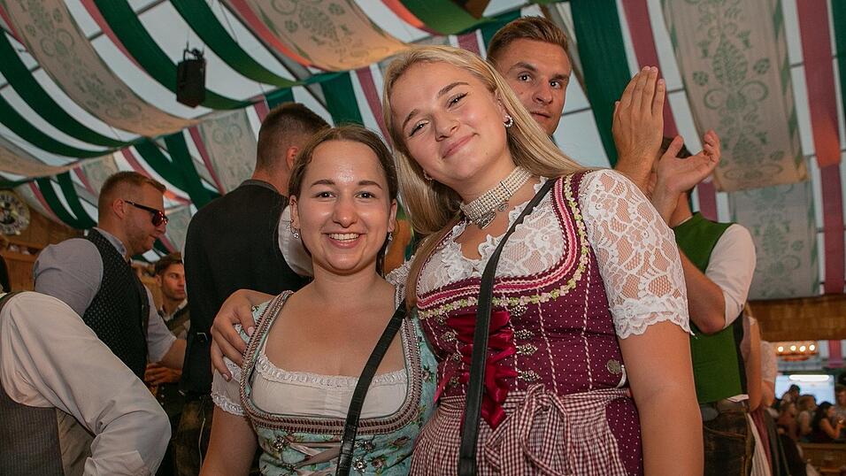 Die Partybilder vom Sonntag, 14. August 2022, aus dem Festzelt Weckmann.