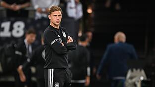 Unfreiwillig Diskussionsthema: DFB-Kapitän Kimmich. (Archivbild) Unfreiwillig Diskussionsthema: DFB-Kapitän Kimmich. (Archivbild)