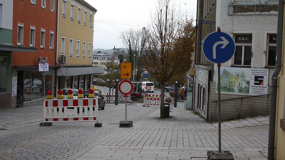 Die Fuhrmannstra&szlig;e ist gesperrt.