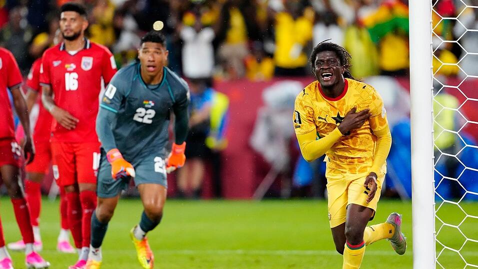 Caleb Yirenkyi ließ Ghana jubeln. Caleb Yirenkyi ließ Ghana jubeln.