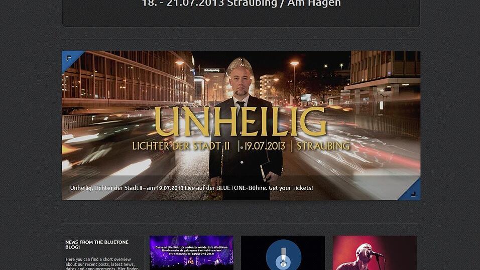 Screenshot: www.bluetone.de