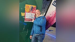 Rudolf Schwarz, der Motor des Kneipenfestivals. Rudolf Schwarz, der Motor des Kneipenfestivals.