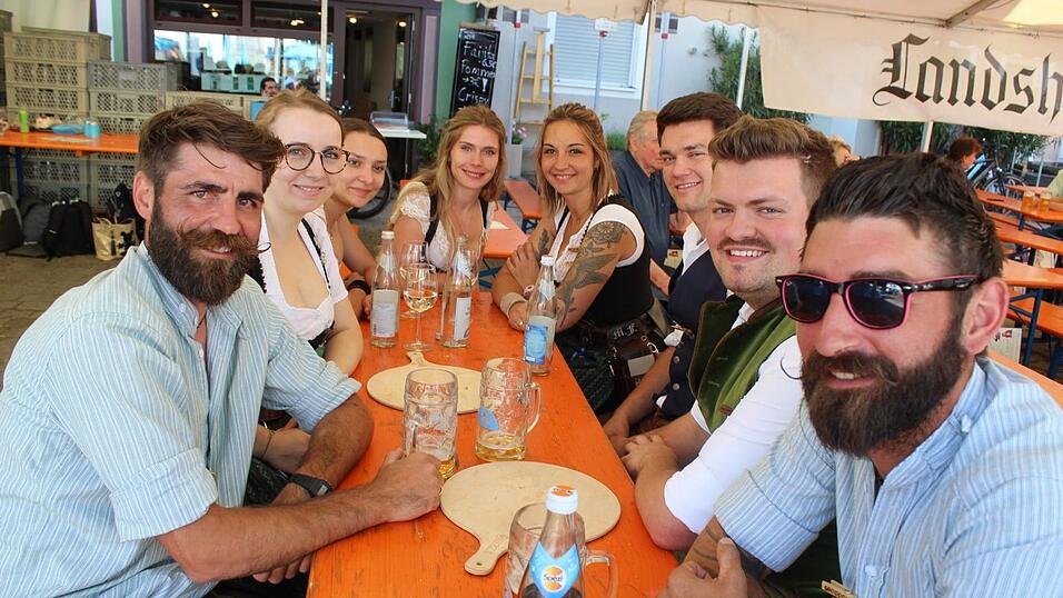 Das Bismarckplatzfest in Landshut war auch am Samstag gut besucht.