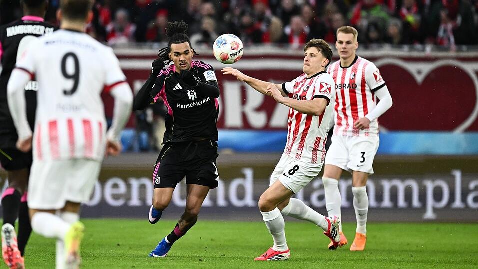 Damion Downs feierte sein Debüt im HSV-Trikot Damion Downs feierte sein Debüt im HSV-Trikot