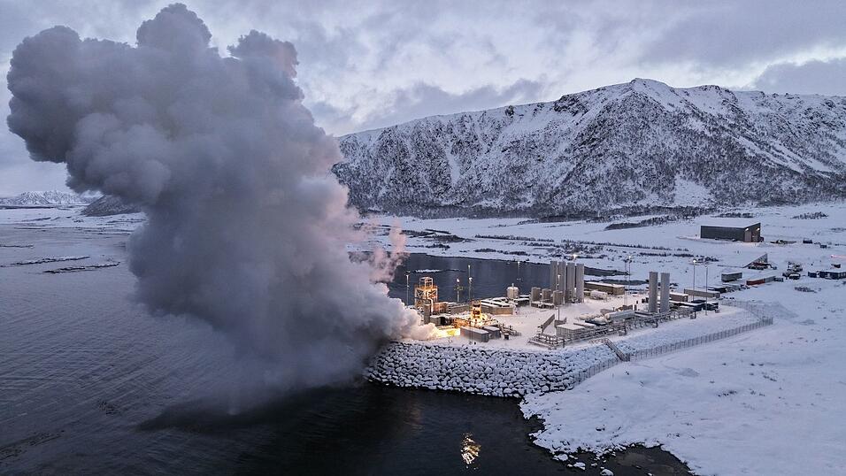 Vorbereitungen zum zweiten Testflug am Weltraumbahnhof in Norwegen. (Handout)
