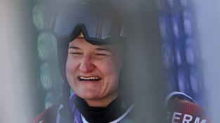 Goldiges Lachen: Anna-Lena Forster.