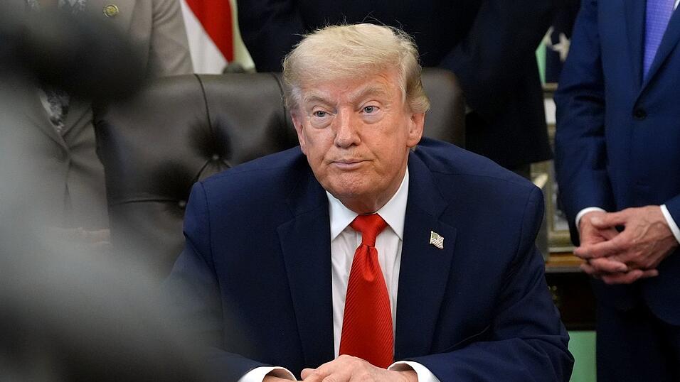 US-Präsident Trump stellt einmal mehr ein baldiges Rahmenabkommen mit dem Iran in Aussicht. US-Präsident Trump stellt einmal mehr ein baldiges Rahmenabkommen mit dem Iran in Aussicht.
