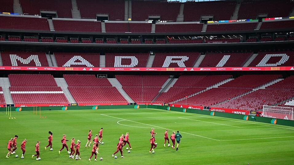 Gro&szlig;e Kulisse: Im Metropolitano geht es f&uuml;r das DFB-Team um den ersten Titel seit 2016.