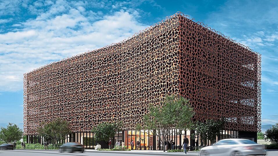 So soll das Geb&auml;ude einmal aussehen.