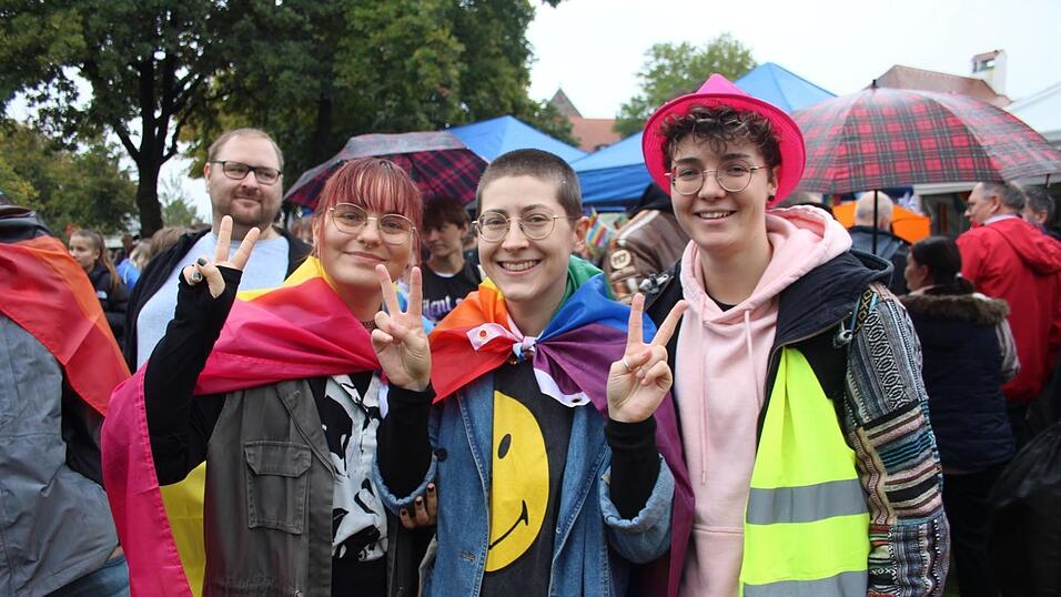 In Landshut fand am Samstag der Christopher Street Day statt.