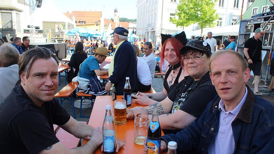 Das Bismarckplatzfest in Landshut war auch am Samstag gut besucht.