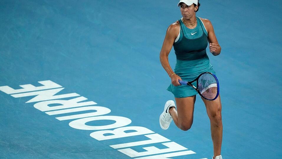 Madison Keys zeigt im Halbfinale eine starke Leistung Madison Keys zeigt im Halbfinale eine starke Leistung
