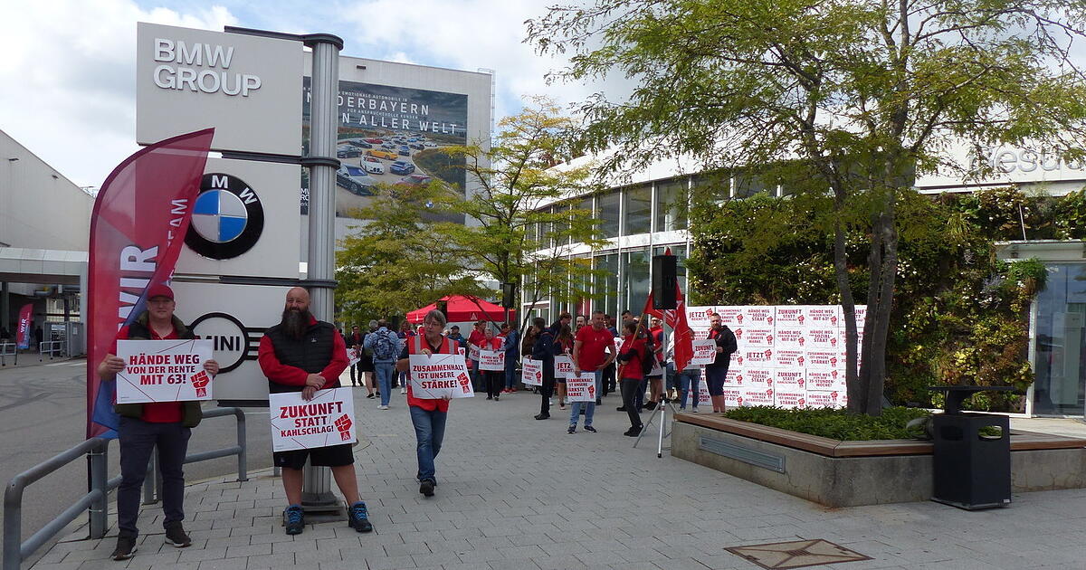 BMW, Audi, Bosch: Thousands from the automotive industry demonstrate in ...