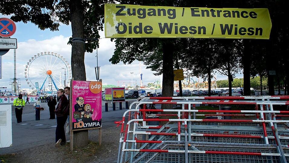 Stundenlang konnten Besucher das Wiesngelände nicht betreten.