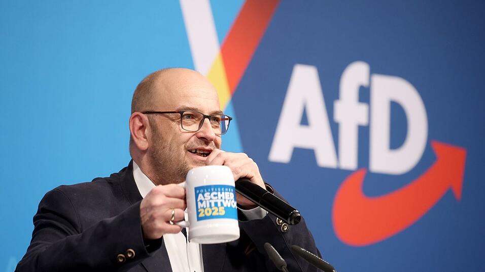 AfD-Landeschef Stephan Protschka teilt nicht nur am Aschermittwoch gerne aus. (Archivbild)