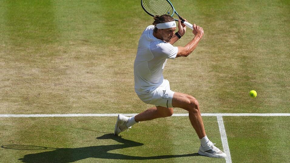 Alexander Zverev spielt auch auf Rasen stark. Alexander Zverev spielt auch auf Rasen stark.