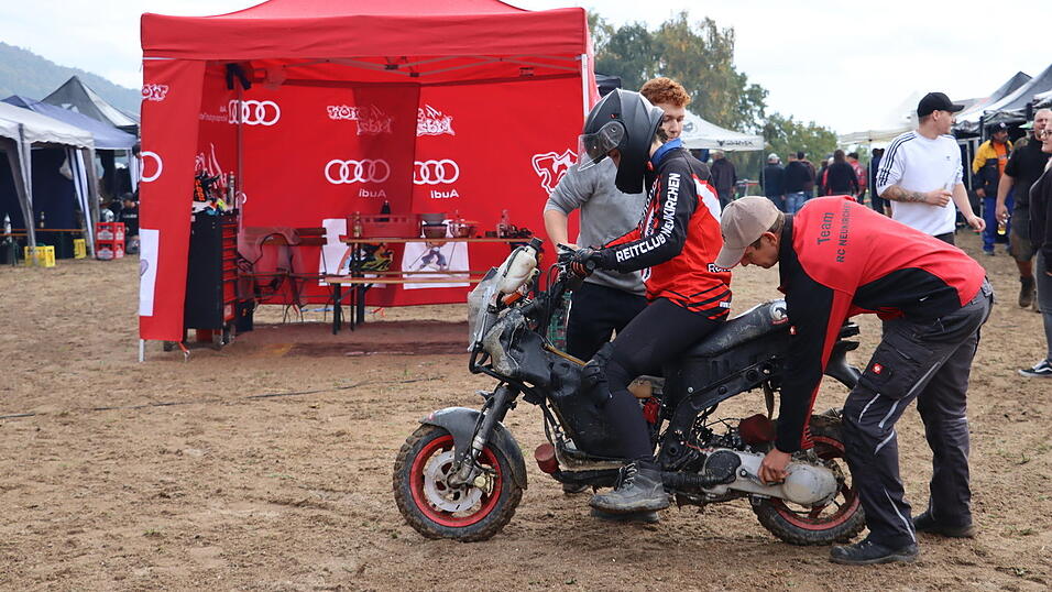Am Samstag wurde die sechste Auflage des Schwarzacher Mofa-Cross-Rennens ausgetragen.&nbsp;