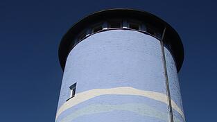 Der Wasserturm in Fichtheim kann besichtigt werden.