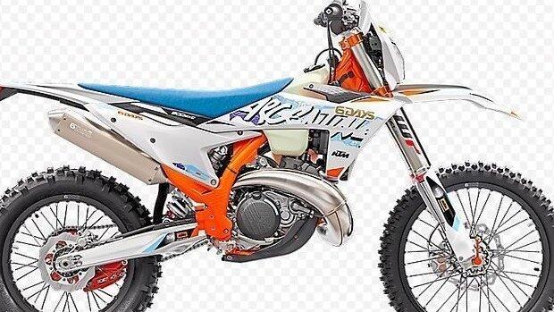 Eine KTM 300 Exc Six.