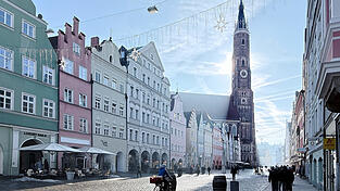 Strahlende Aussichten gibt es in Landshut weiterhin: Die Stadt w&auml;chst laut statistischem Jahresbericht 2023, die Kaufkraft liegt im bayerischen Spitzenfeld. Doch es gibt auch Schattenseiten: Die Sterbe- liegt weit &uuml;ber der Geburtenrate, und die Zahl neuer Wohnungen liegt deutlich unter dem Landesschnitt.