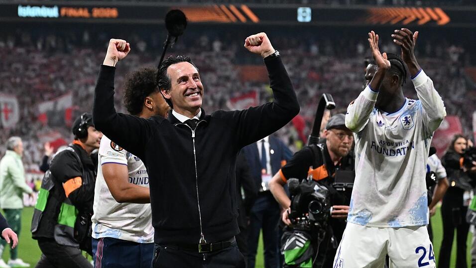 Villa-Trainer Trainer Unai Emery wurde von den internationalen Medien gefeiert. Villa-Trainer Trainer Unai Emery wurde von den internationalen Medien gefeiert.