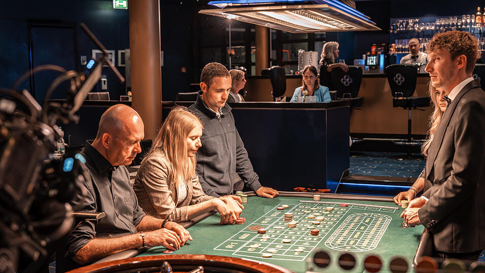Filmdreh in der Spielbank Bad Kötzting Filmdreh in der Spielbank Bad Kötzting