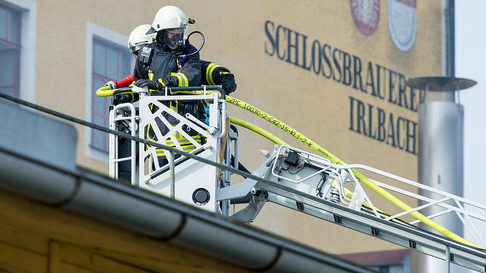 Bei dem Brand in der Irlbacher Schlossbrauerei entstand ein Millionenschaden. Foto: Mathias Adam